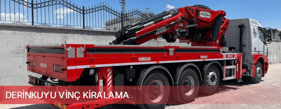 Derinkuyu İlçemi Vinç Kiralama